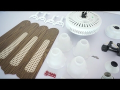 रेस्तरां के लिए पारंपरिक क्लासिक छत पंखे चंदेलियर 52 इंच