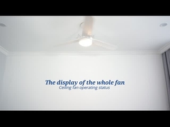 बेडरूम रिमोट कंट्रोल के लिए 3 ब्लेड 3 स्पीड रिवर्सिबल मॉडर्न सीलिंग फैन