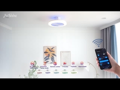 एलईडी लाइट और रिमोट कंट्रोल फ्लश माउंट डीसी मोटर के साथ 19