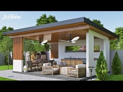 एलईडी लाइट के बिना 48 इंच आधुनिक छत पंखे ABS ब्लेड डीसी रिमोट कंट्रोल