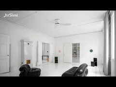 आधुनिक 2-इन-1 छत पंखे ️ वैकल्पिक एलईडी लाइट फ्लश माउंट डिजाइन