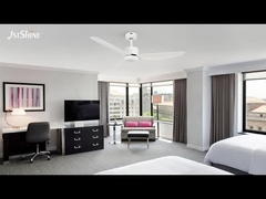 रिमोट कंट्रोल प्लास्टिक ब्लेड के साथ डीसी छत प्रशंसक उच्च गति