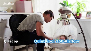 छोटे कमरों के लिए शांत 360 पंखा