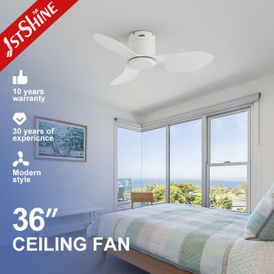 अच्छी कीमत डीसी मोटर के साथ 36 इंच का छोटा छत पंखा 6 स्पीड रिमोट कंट्रोल ऊर्जा बचत ऑनलाइन